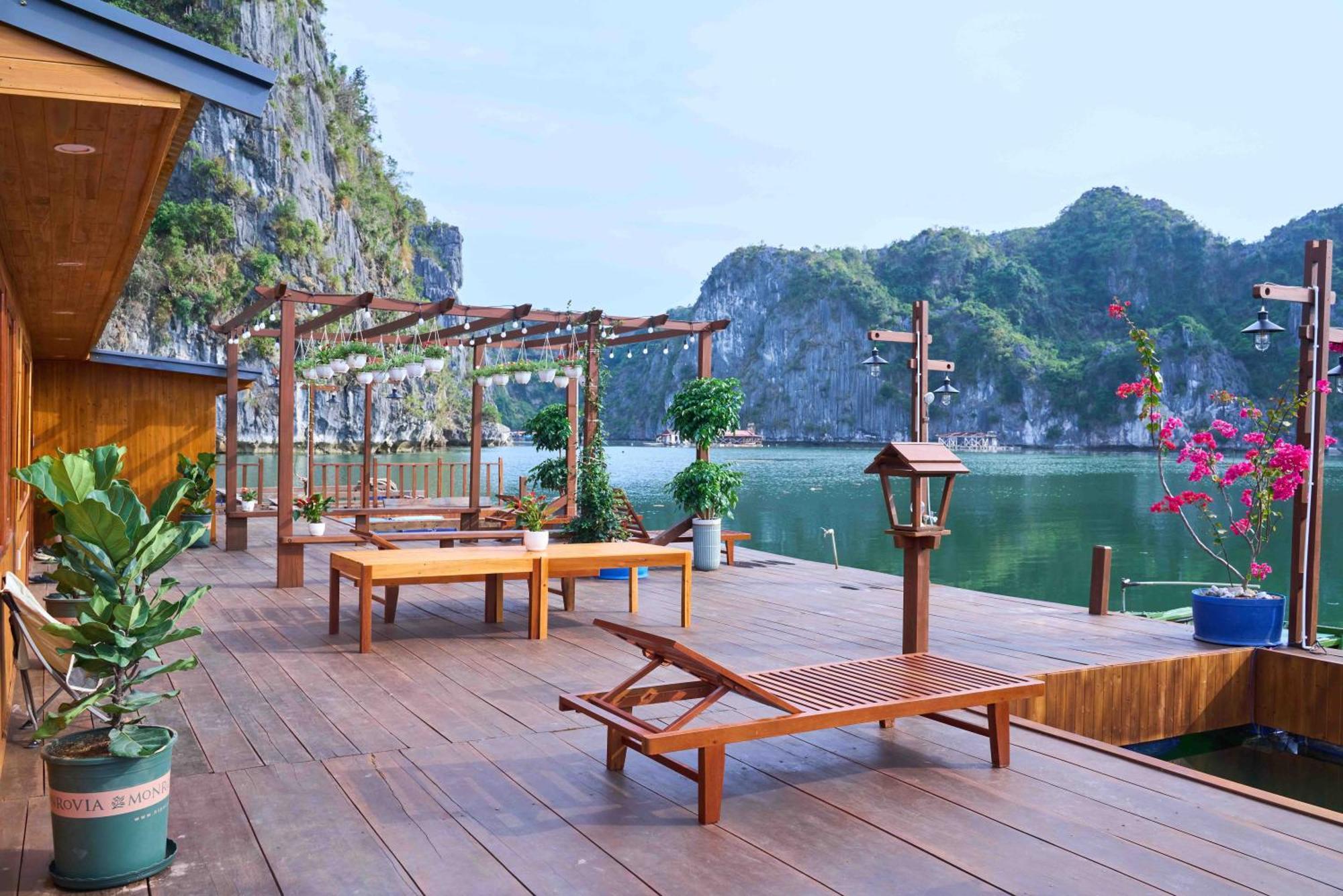 Lan Ha Floating Homestay Dong Khe Sau Exterior foto