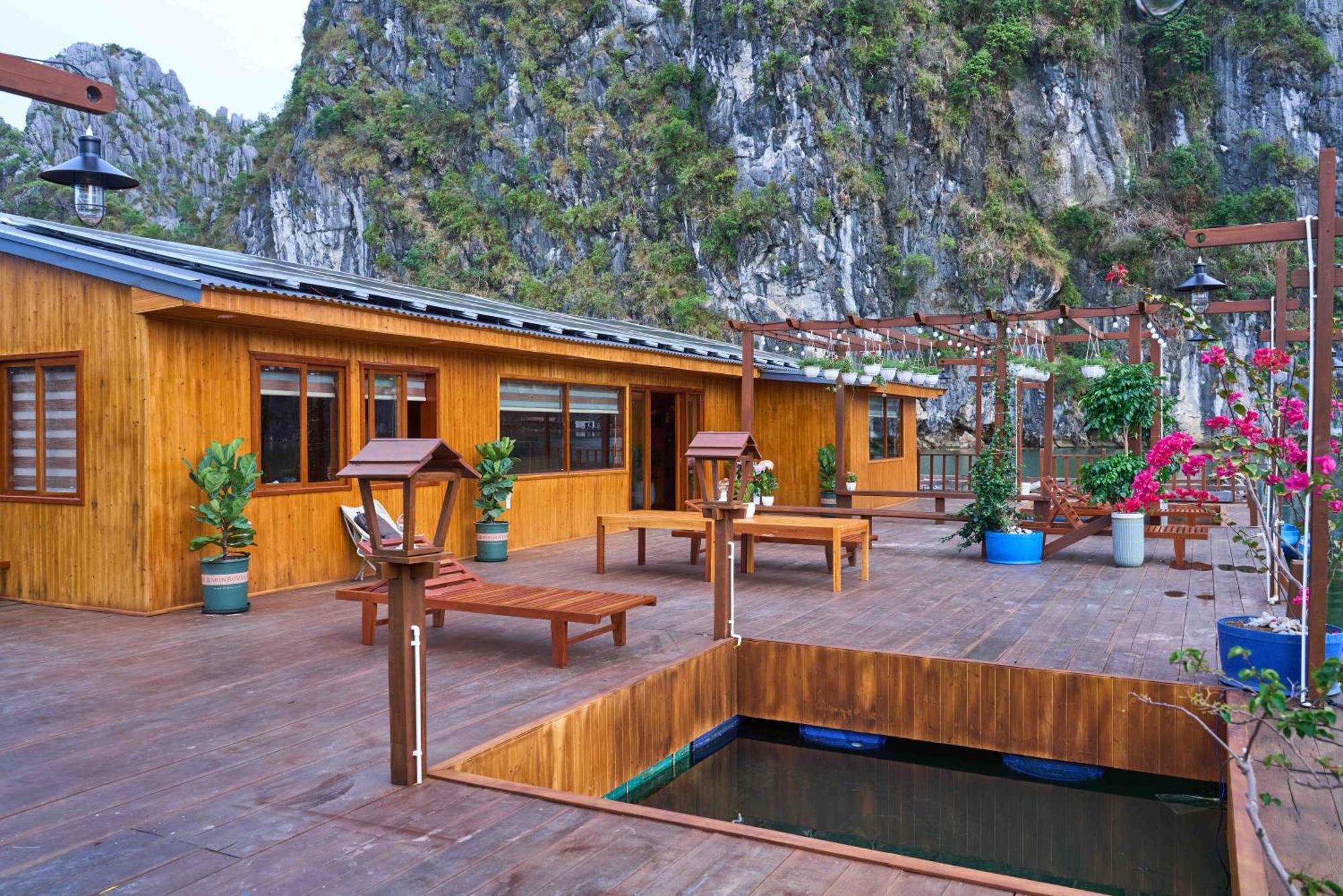 Lan Ha Floating Homestay Dong Khe Sau Exterior foto