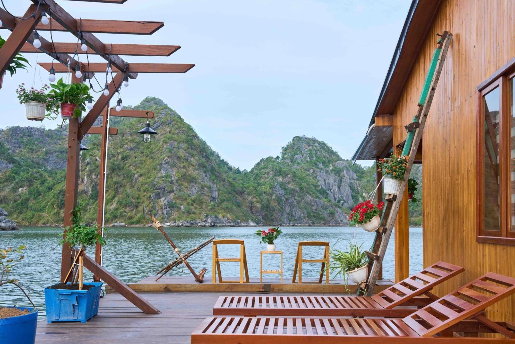 Lan Ha Floating Homestay Dong Khe Sau Exterior foto