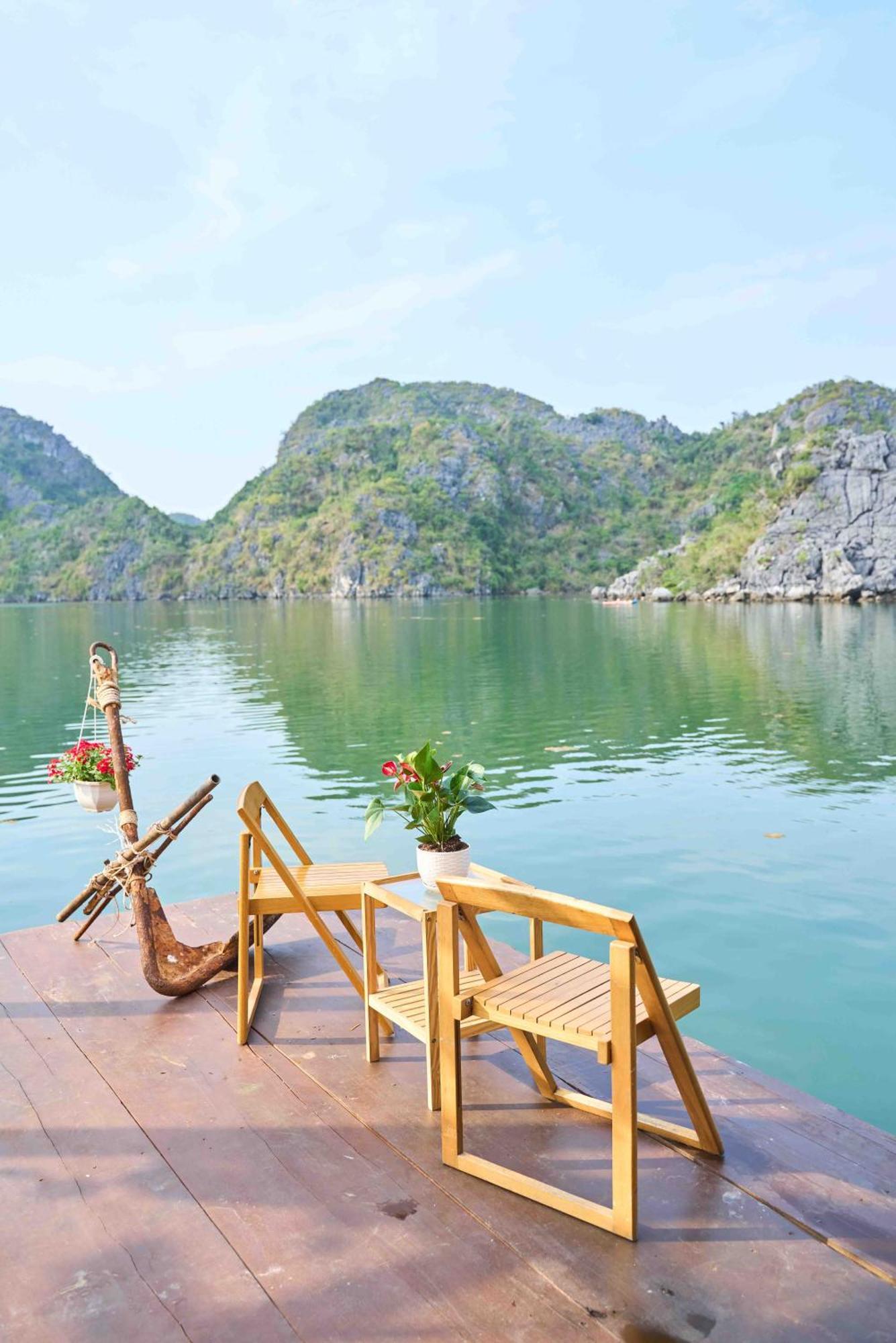 Lan Ha Floating Homestay Dong Khe Sau Exterior foto